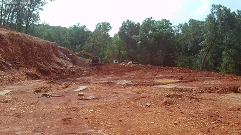 Fixing the grade of the entire pad, and digging footers