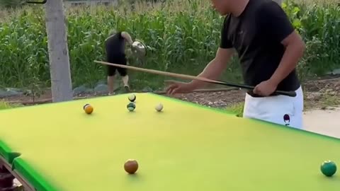 funny videos _Billiards_millions😆😁😄