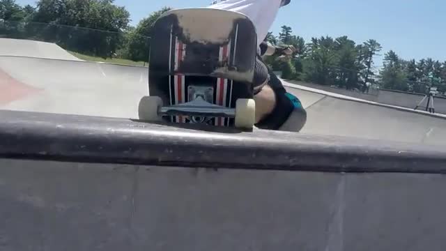 Collab copyright protection - skating rail fall ramp fail