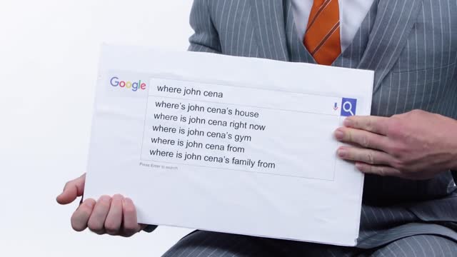 John Cena Answers the Web_s Most Searched Questions