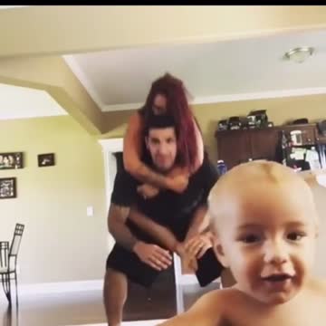 10 Month Old Camera Hog