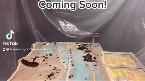 Epoxy Walnut Table Build