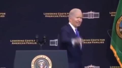 Biden shakes hands with invisible people for the umpteenth time.