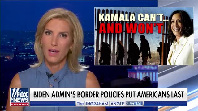 Laura Ingraham slams Kamala Harris' trip to the border