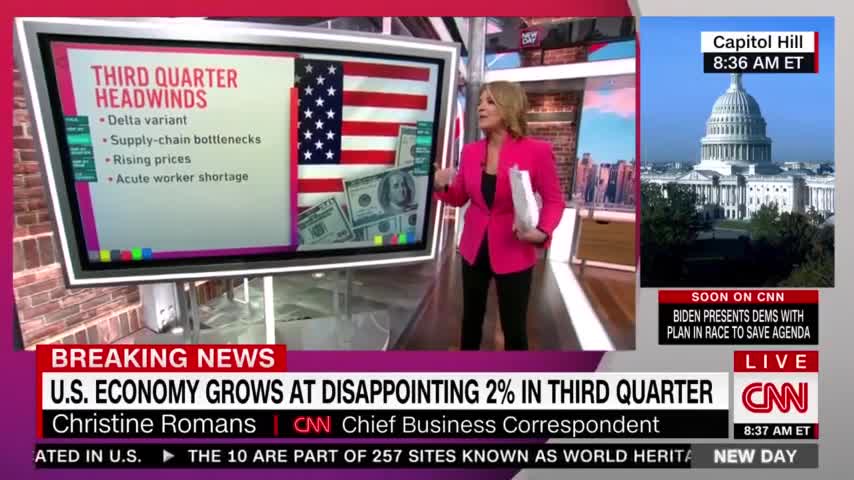 More Bad News in Biden's America -- Only Two Percent Growth Rate Last Quarter...