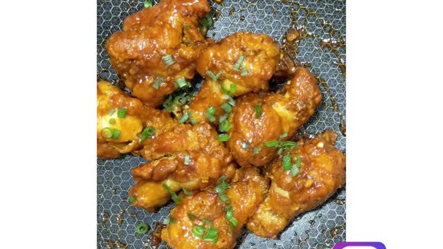 Spicy Korean Chicken with Honey