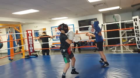 Sparring work 3