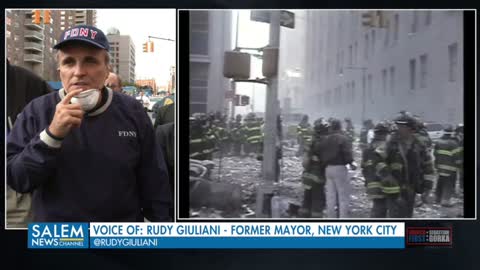 Rudy Giuliani responds to 9/11 Conspiracy Theorists. Rudy Giuliani with Sebastian Gorka