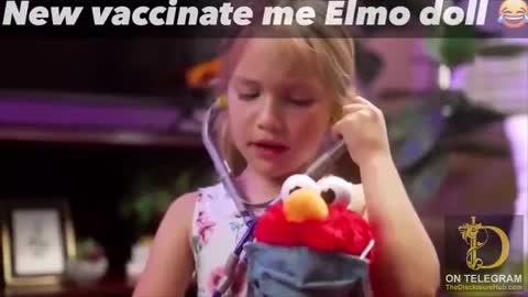 Vaccinate Me Elmo Doll - Make Peer Pressure Fun Again