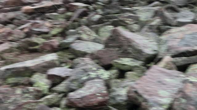 Getting chased off of Kings Peak by a storm