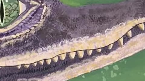 Alligator Painting timelapse