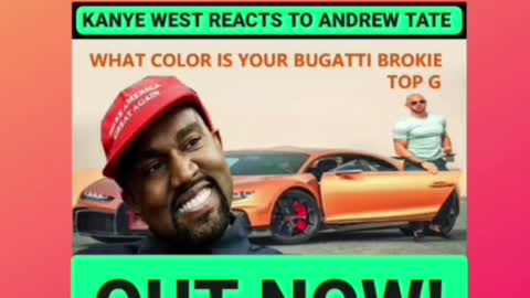 KANYE WEST REACTS TO ANDREW TATE 😂