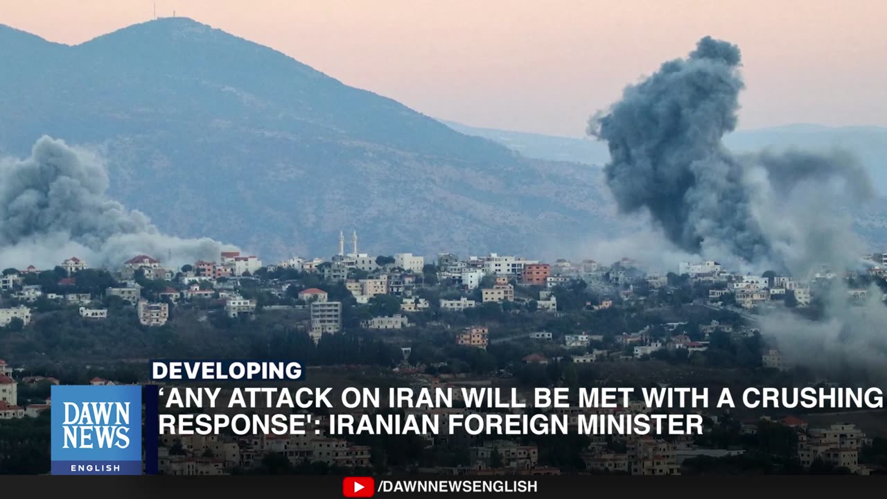 Any attack on Iran will be met with a crushing response': Iranian minister