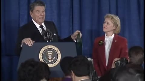 Compilation of President Reagan's Humor from Selected Speeches, 1981-89