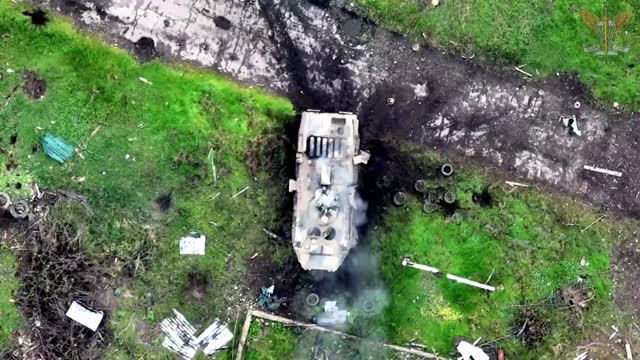 In the Donetsk region, paratroopers from Mykolaiv destroyed a Russian BTR-82A