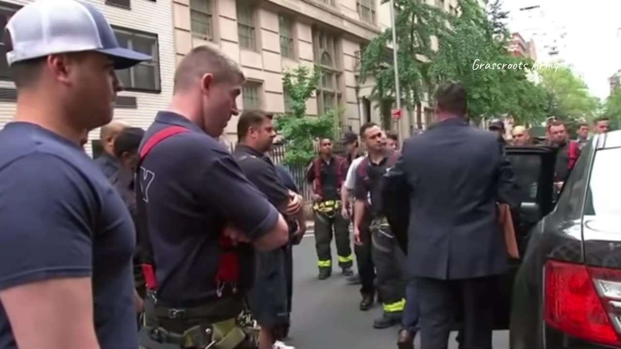 Damir Johnson Was Arrested For Assaulting An Off Duty Firefighter. He Was Greeted By Firefighters