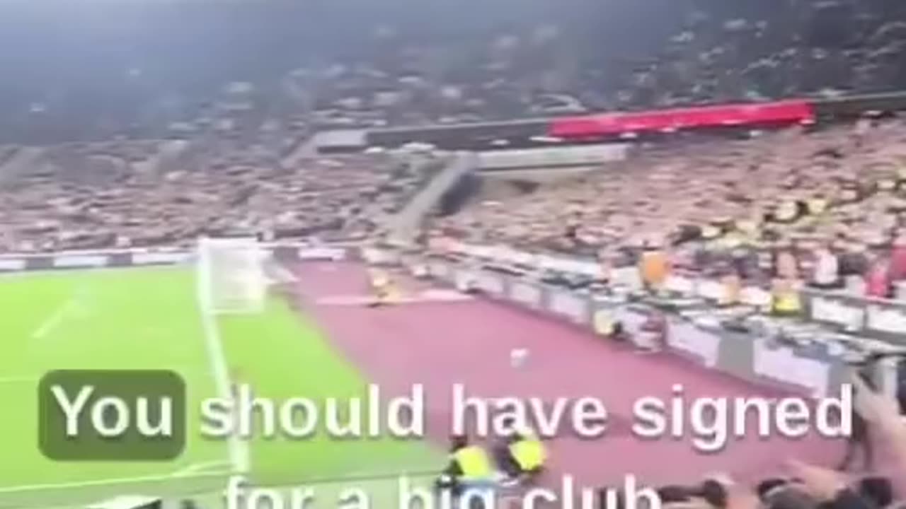 Westham fans to declan rice๐๐