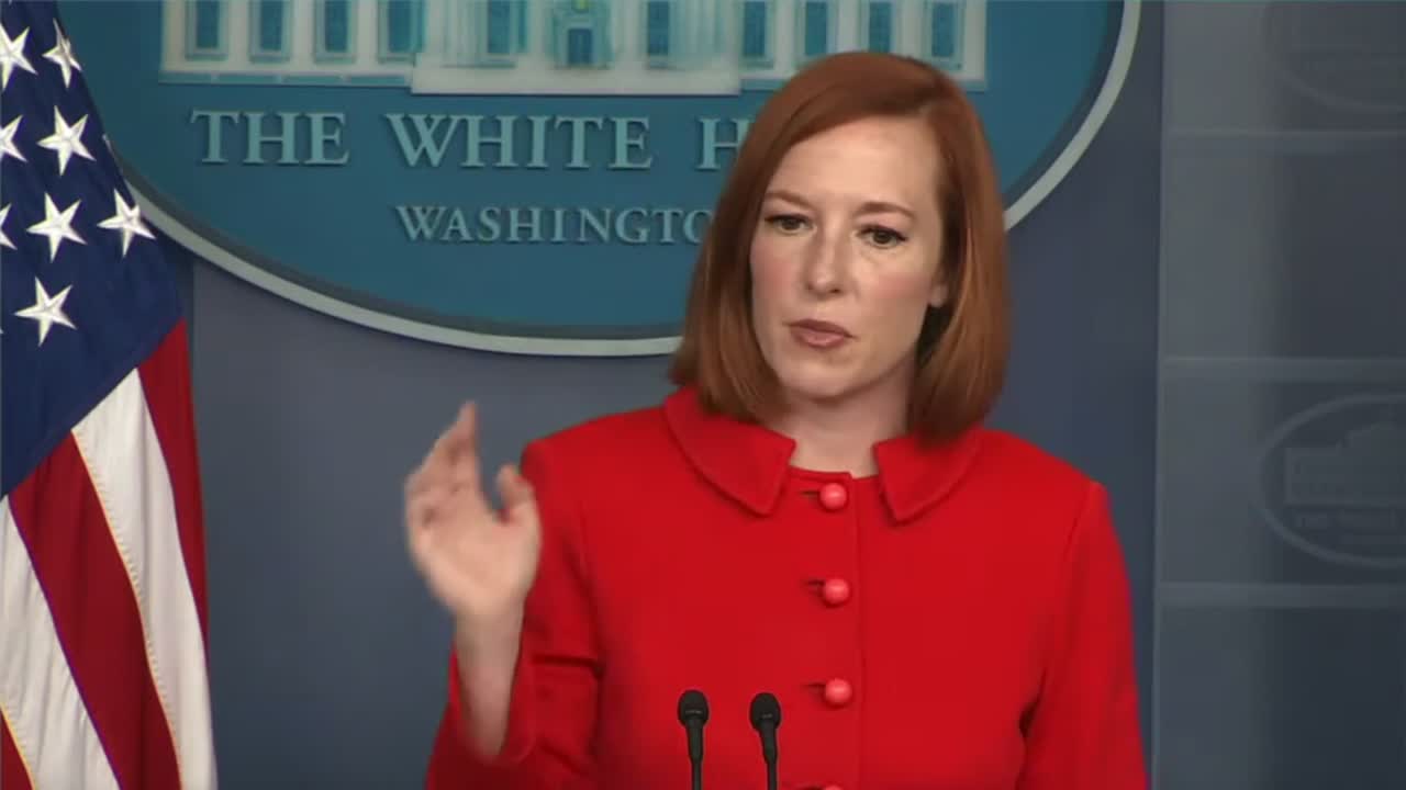 Psaki criticizes Govs. Abbott and DeSantis for banning vaccine mandates