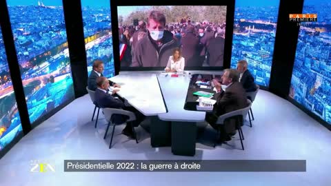 Éric Zemmour à la première de Restons Zen (Paris Première)