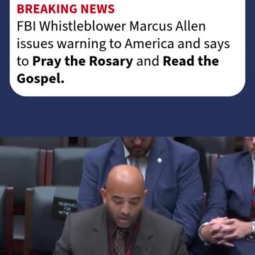 FBI WhistleBlower Dire Warning