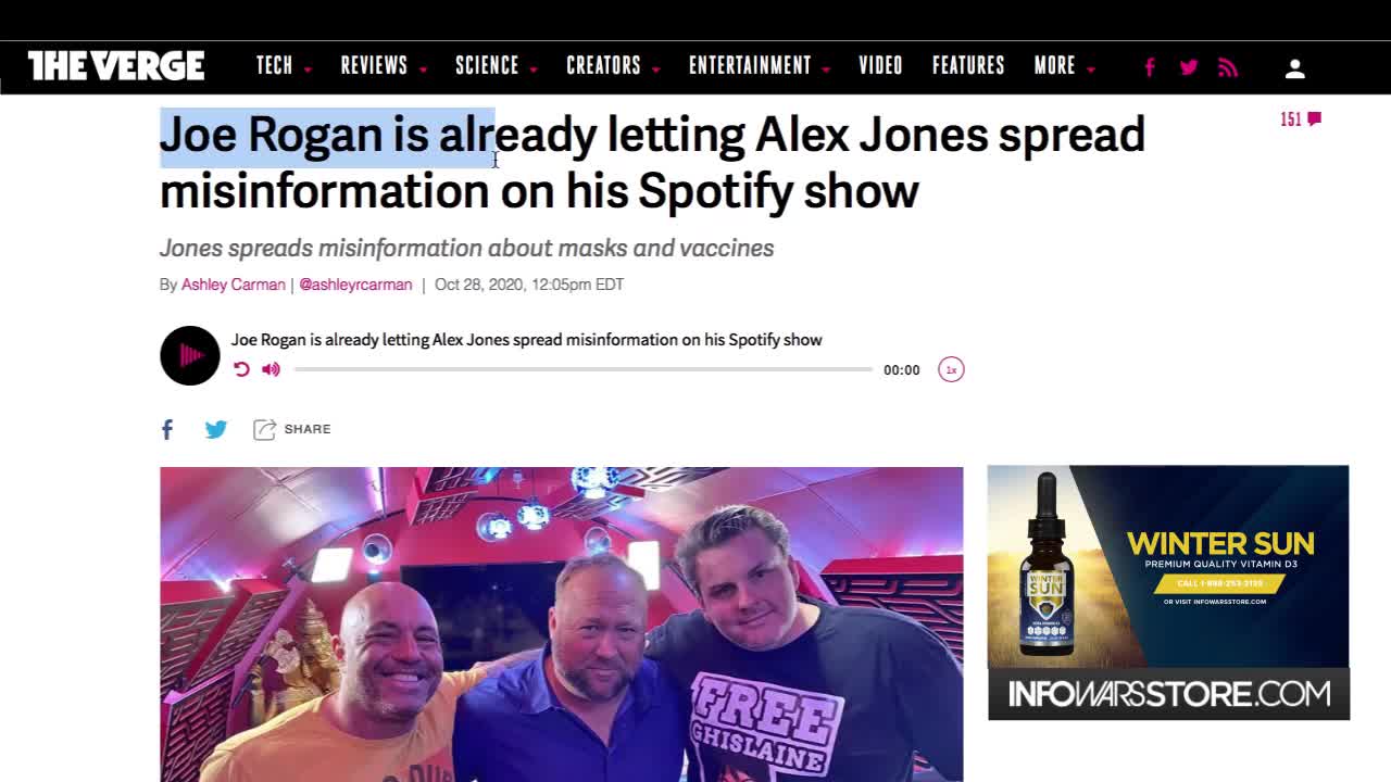 No FuXXing Way! Alex Jones is Right Again! - OC