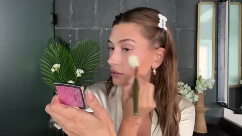 Hailey Bieber's Date Night Skin Care & Makeup Routine _ Beauty Secrets