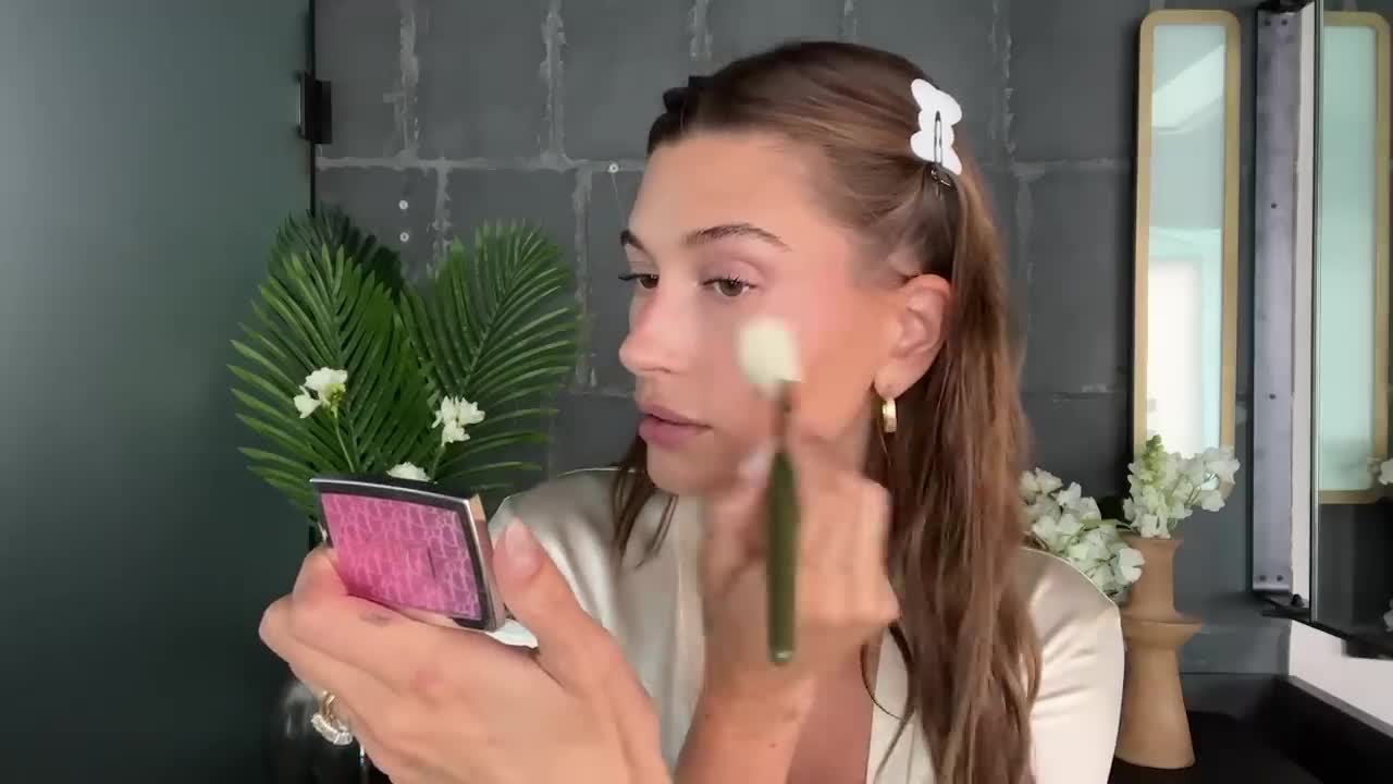 Hailey Bieber's Date Night Skin Care & Makeup Routine _ Beauty Secrets