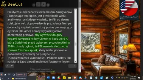 17 sierpnia 2022❌Spisek FBI, aby ponownie wybrać Trumpa - ostrzeżenia „Nadchodzi coś gorszego”❌
