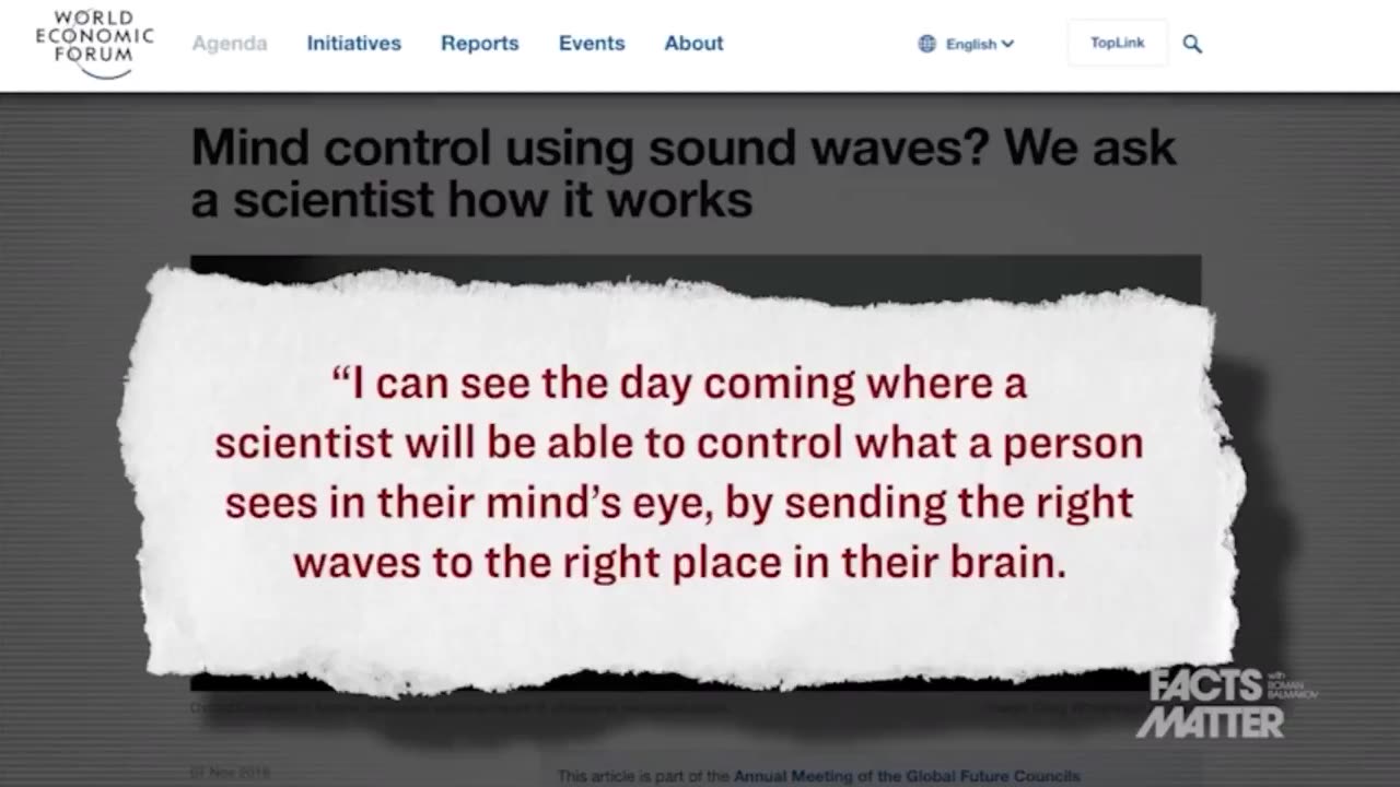 🚨🔥🔥🚨 "Nobody can stop scientists from developing this technology..."
