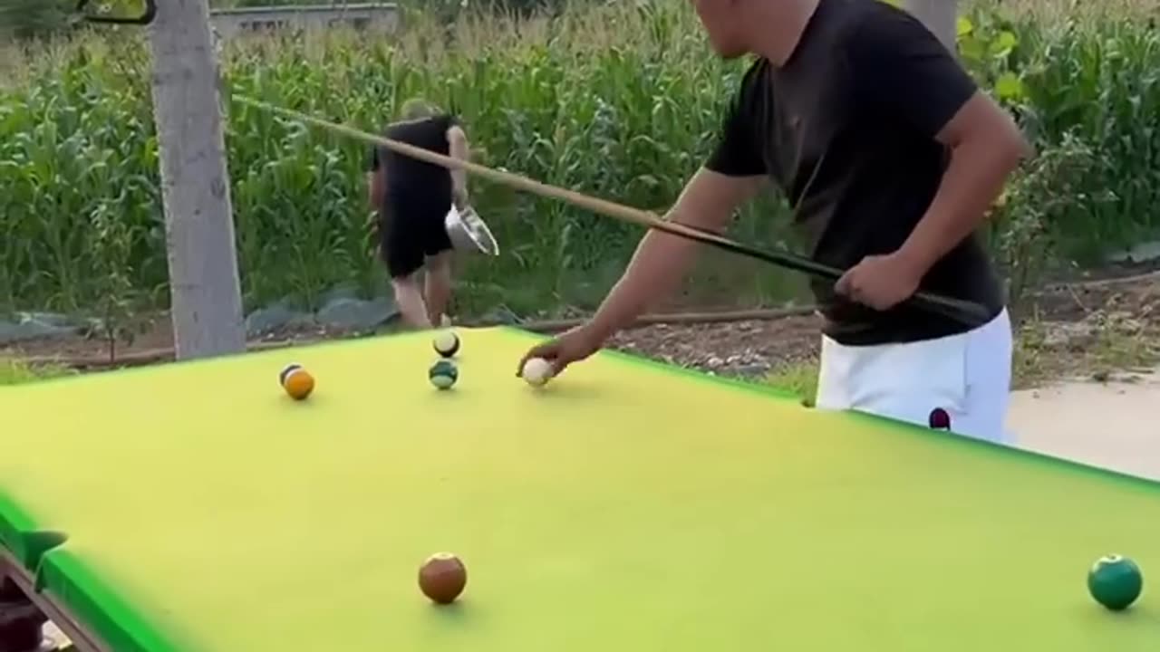 Pool funny clip