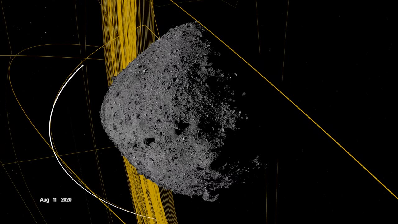 OSIRIS-REx Slings Orbital Web Around Asteroid to Capture Sample | 4K