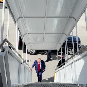 Trump departs for North Carolina