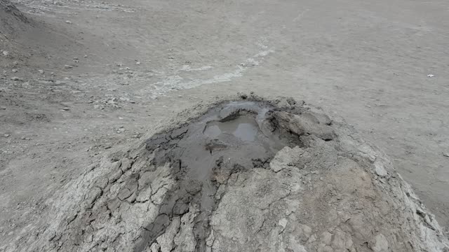 Mud Volcanoes in Gobustan, Azerbaijan