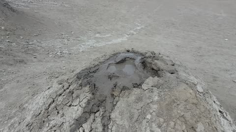 Mud Volcanoes in Gobustan, Azerbaijan