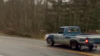 First gen Toyota rain burnout