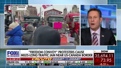 Freedom Convoy is 'coming our way': Brian Kilmeade