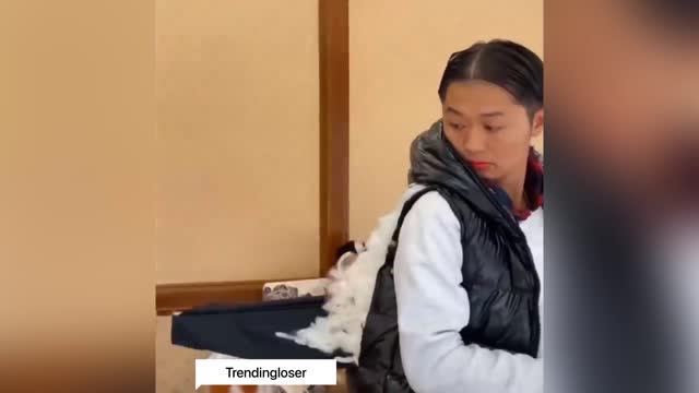 He tear down the Jacket