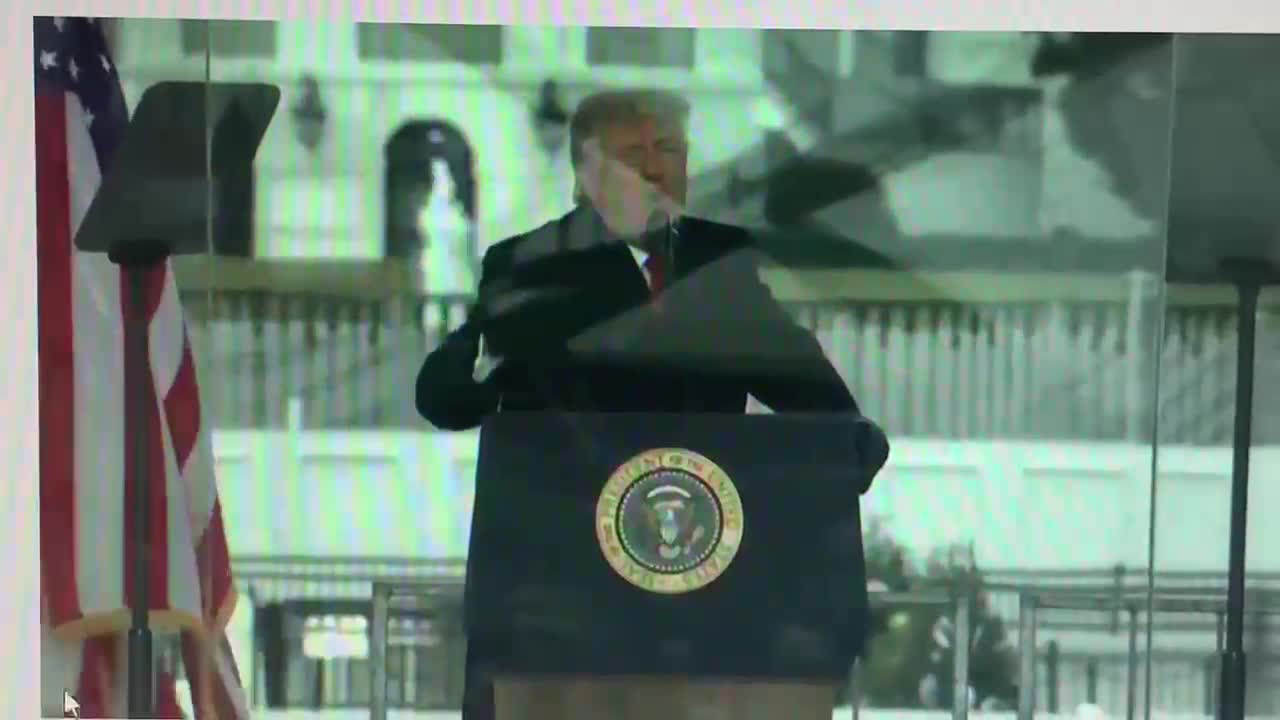 The real video of our President Trump