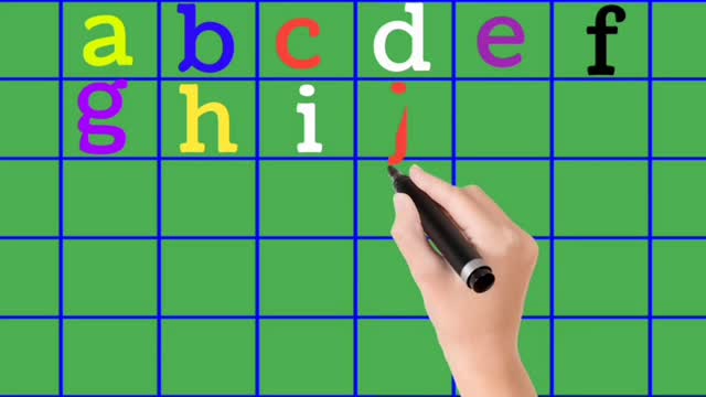 How to Write Letters for Children - Teaching Writing ABC for Preschool - Alphabet for Kids