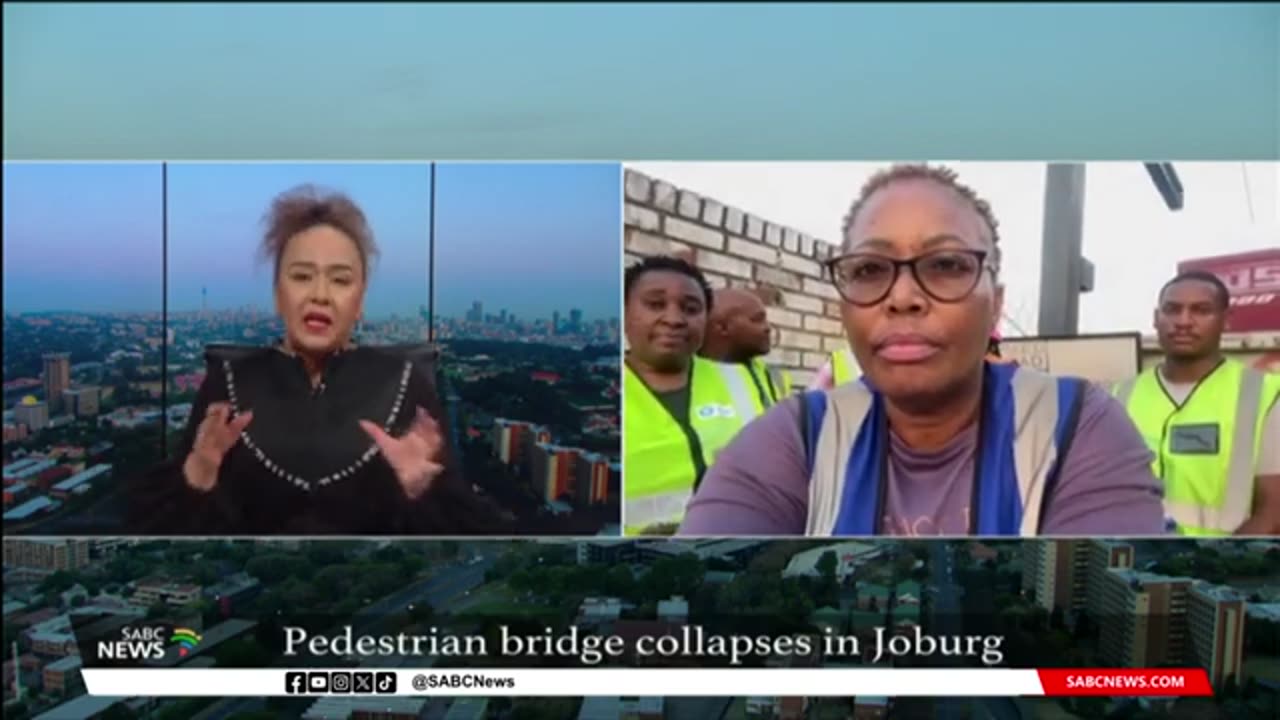 Bridge Collapse | PRASA engineers deployed to assess the extent of the damage: Lillian Mofokeng
