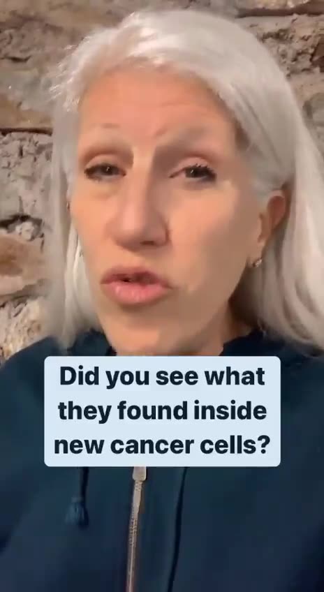 Spike protein is in the cancer cells