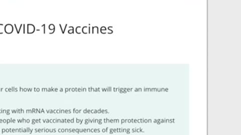 CDC stealthily edited mRNA details on It's site.