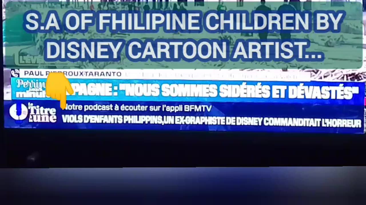Disney cartoon artist S.A. philipine children