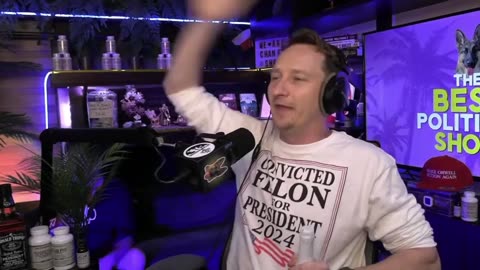 Luke Rudkowski and friends celebrate Trump's third election victory