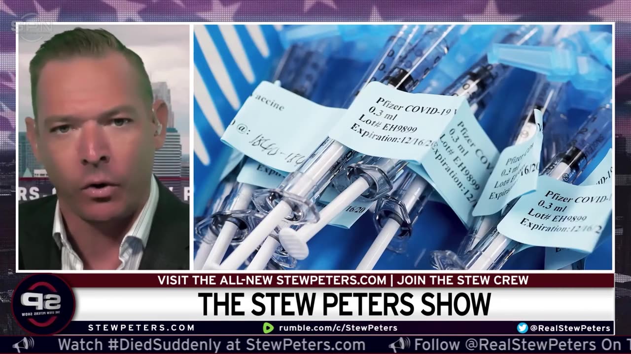 STEW PETERS - TRUMP/TUCKER BIO-WEAPONS BEING MADE TO KILL OUR CHILDERN BY KAREN KINGSTON
