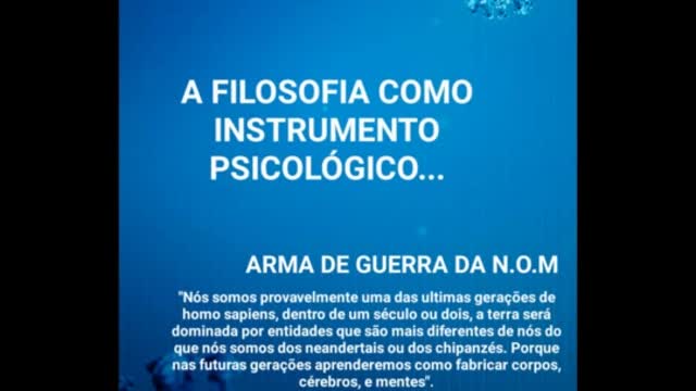 A FILOSOFIA COMO INSTRUMENTO PSICOLÓGICO...