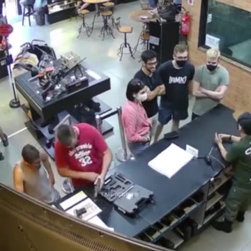 Guy messing around with loaded gun accidentally shoots his friend