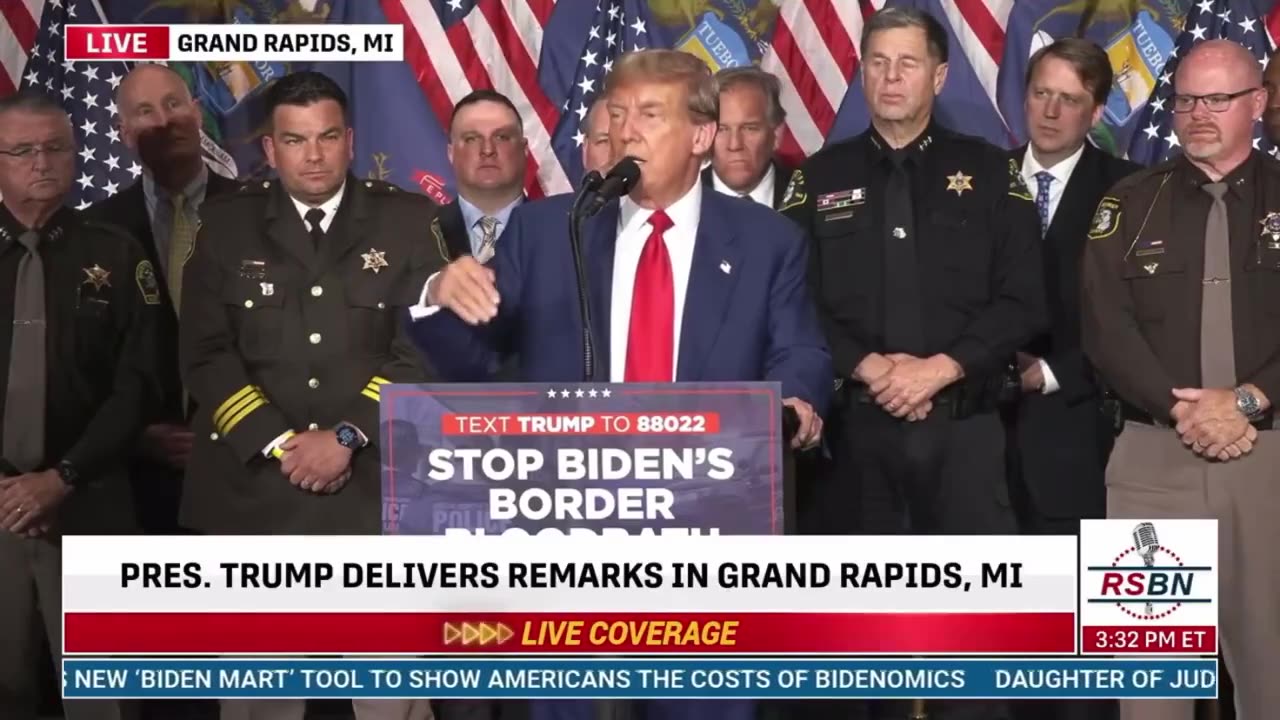 Impossible to disagree with this statement, the real stakes of November 5th, from President Trump.