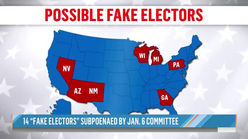 US House Committee Subpoenas Fake Trump Electors