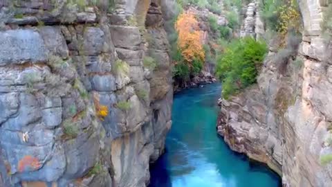 Great nature of turkey with beautiful views